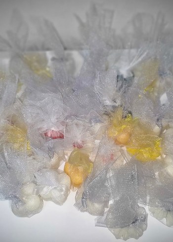 Renkli Papatya Şekilli Mumlar - Görsel 2