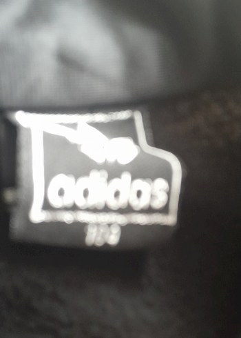 Adidas Erkek çocuk Siyah Fermuarlı Adidas Ceket