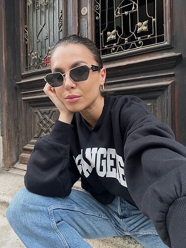 Miu Miu Miu miu gold çerçeveli