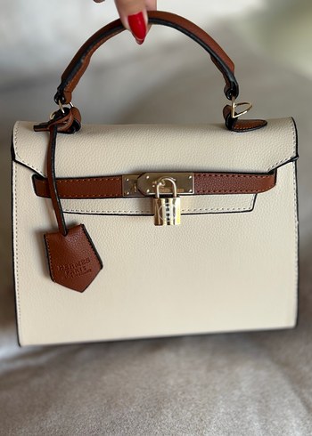 Hermes Hermes bej kahverengi askılı çanta