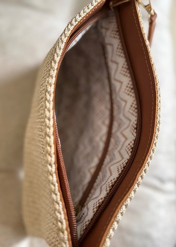 El örgüsü ysl bej clutch - Görsel 5