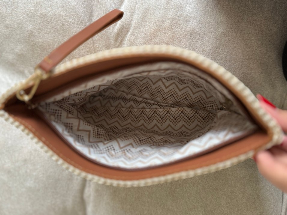 El örgüsü ysl bej clutch - Görsel 2