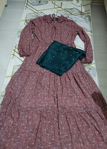 Sifon elbise