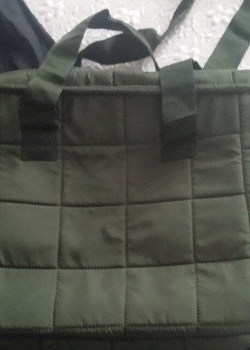 Fermuarlı Yeşil Kadın Spor Çanta - Görsel 2