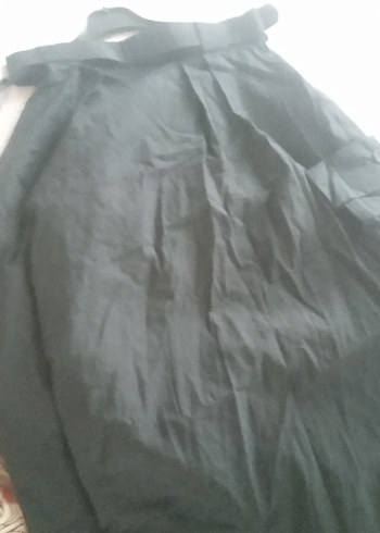 siyah Uzun paraşüt Etek - Görsel 4