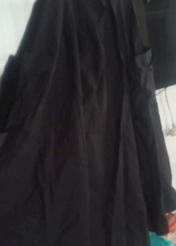 siyah Uzun paraşüt Etek - Görsel 2