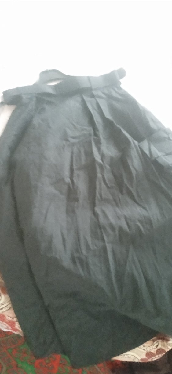 siyah Uzun paraşüt  Etek - Görsel 4