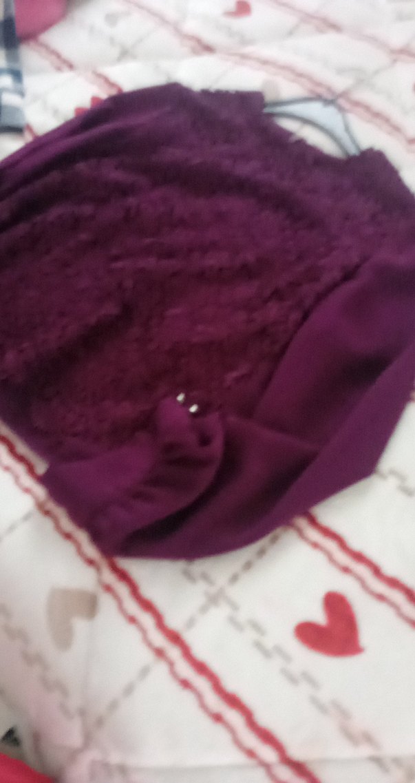 Bordo Dantel Detaylı Bohem Kadın Bluz - Görsel 3