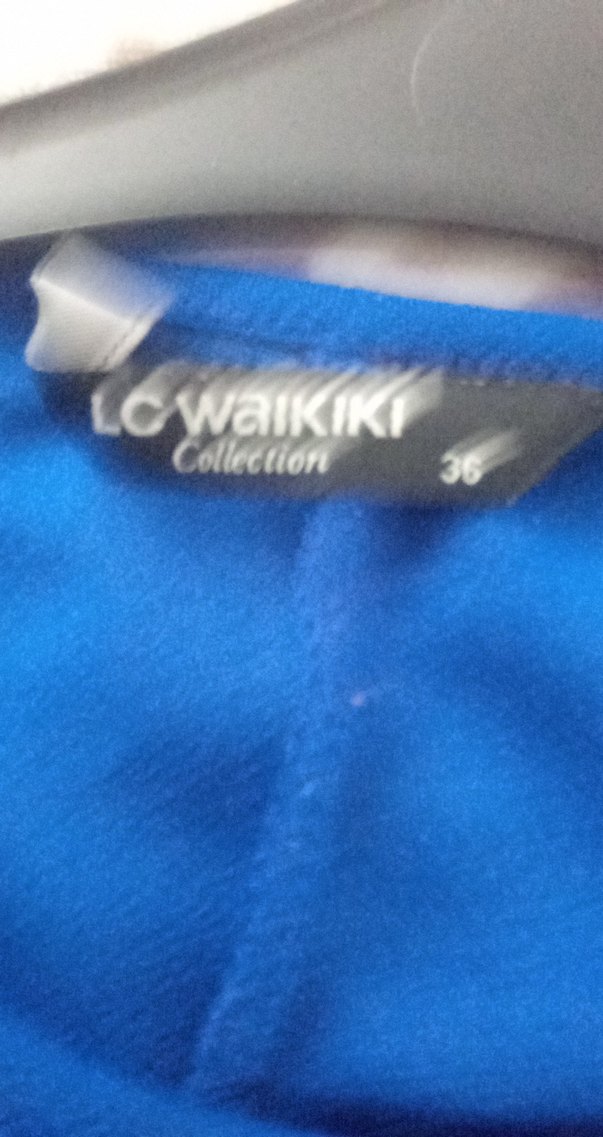 Mavi elbise - Görsel 4