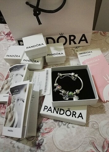 Beden çeşitli Renk Pandora bileklik