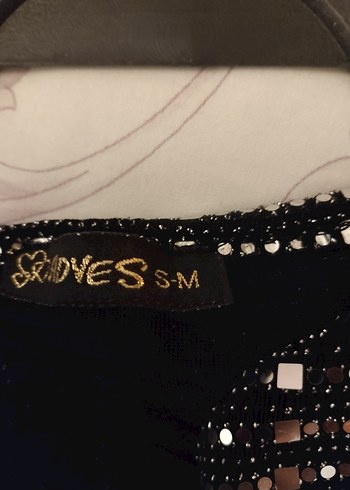 Siyah-Gümüş V Yaka Kadın Tulum - Görsel 5