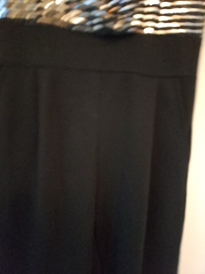 Siyah-Gümüş V Yaka Kadın Tulum - Görsel 3