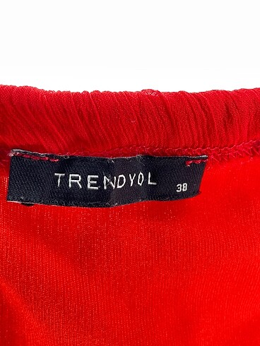 38 Beden kırmızı Renk Trendyol & Milla Kısa Elbise %70 İndirimli.