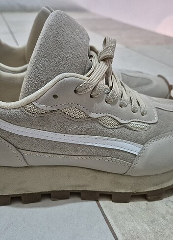 40 Beden Bej sneaker