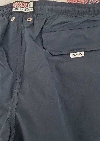 Koyu Mavi Erkek Mini Yüzme Şortu Avva marka - Görsel 3