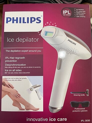 PHİLİPS ICE IPL-3030 LAZER (SIFIR)