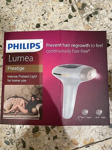 PHLİPS LUMEA PRESTİGE LAZER EPİLASYON CİHAZI