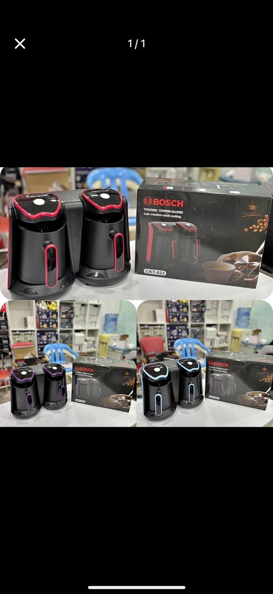 Bosch Çiftli Mor Kahve Makinesi - Görsel 3