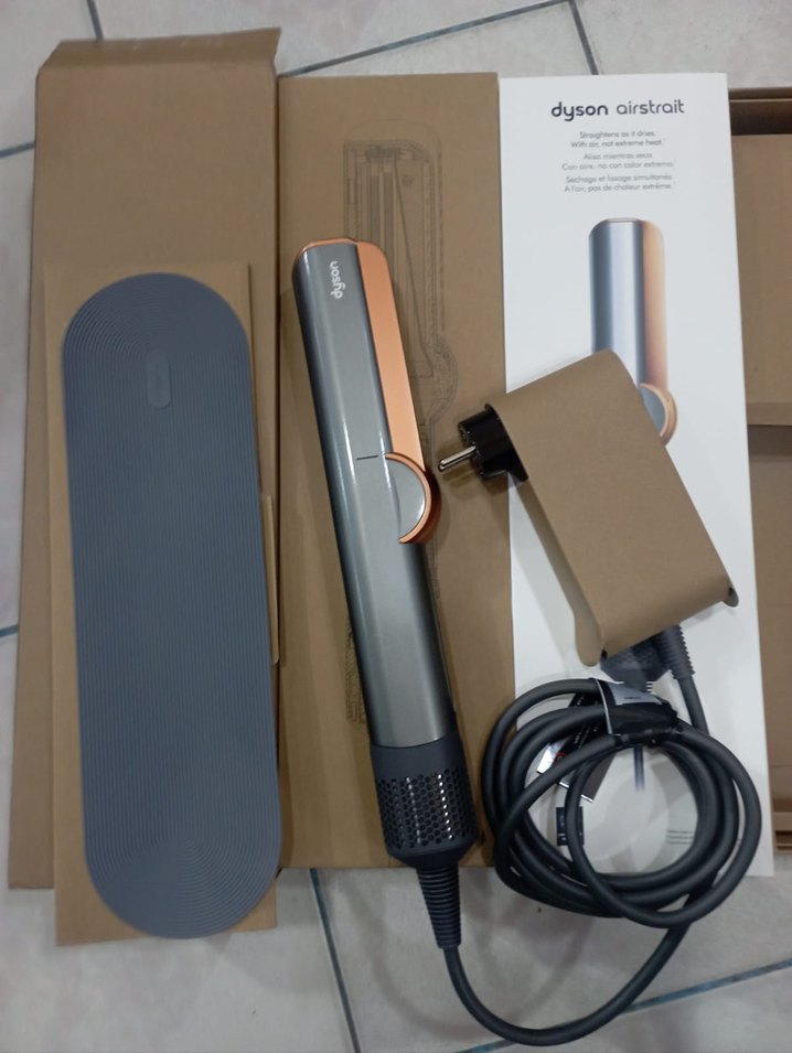 Dyson Airstrait Gri Saç Düzleştirici - Görsel 2