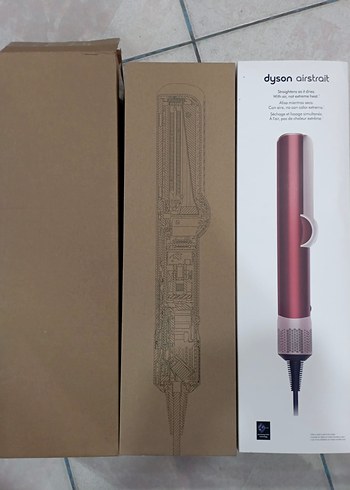 Dyson Airstrait Pembe Saç Düzleştirici - Görsel 5