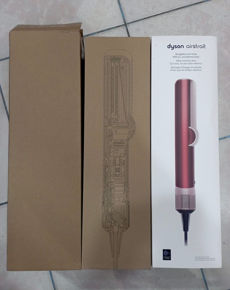 Dyson Airstrait Pembe Saç Düzleştirici - Görsel 5