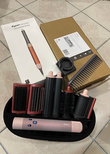 Kırmızı Dyson Complete Long Saç Şekillendirici Seti - Görsel 5