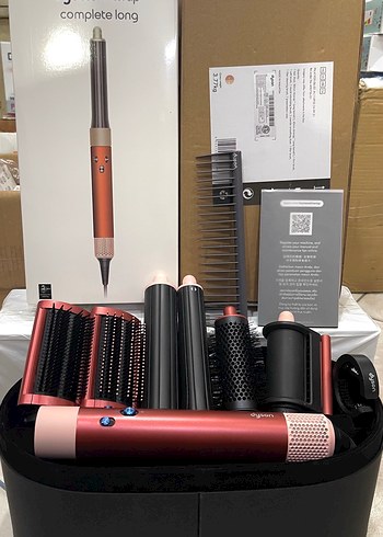 Kırmızı Dyson Complete Long Saç Şekillendirici Seti - Görsel 2