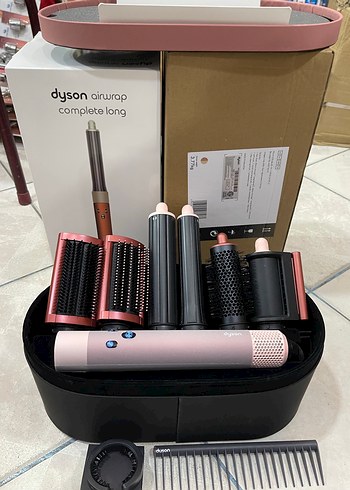 Kırmızı Dyson Complete Long Saç Şekillendirici Seti - Görsel 4