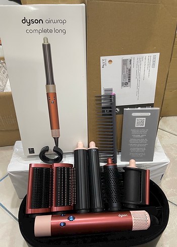 Kırmızı Dyson Complete Long Saç Şekillendirici Seti - Görsel 6