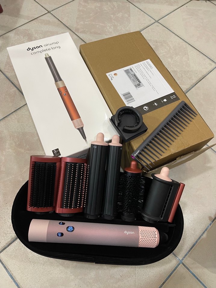 Kırmızı Dyson Complete Long Saç Şekillendirici Seti - Görsel 5