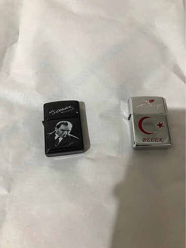 Zippo çakmak 2 adet