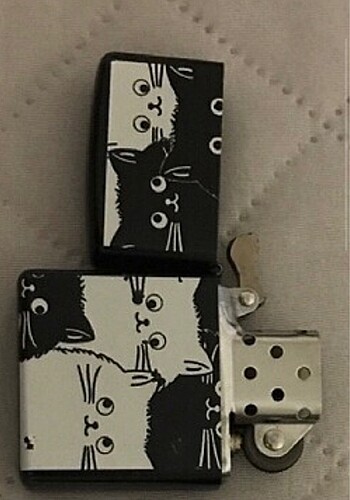  Zippo çakmak sıfırdır sesiyle görünümüyle mükemmeldir