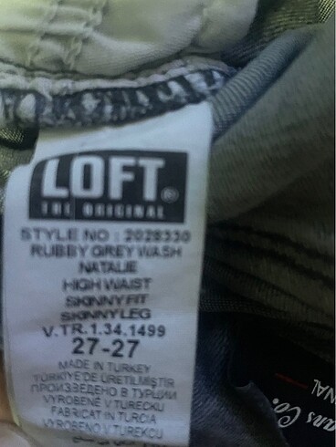 27 Beden LOFT JEANS