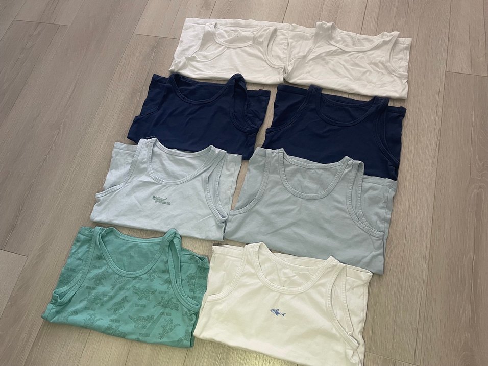 Çocuklar İçin Düz Renk Atletler - Görsel 2