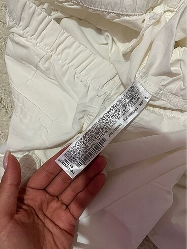 xs Beden Zara paraşüt pantolon
