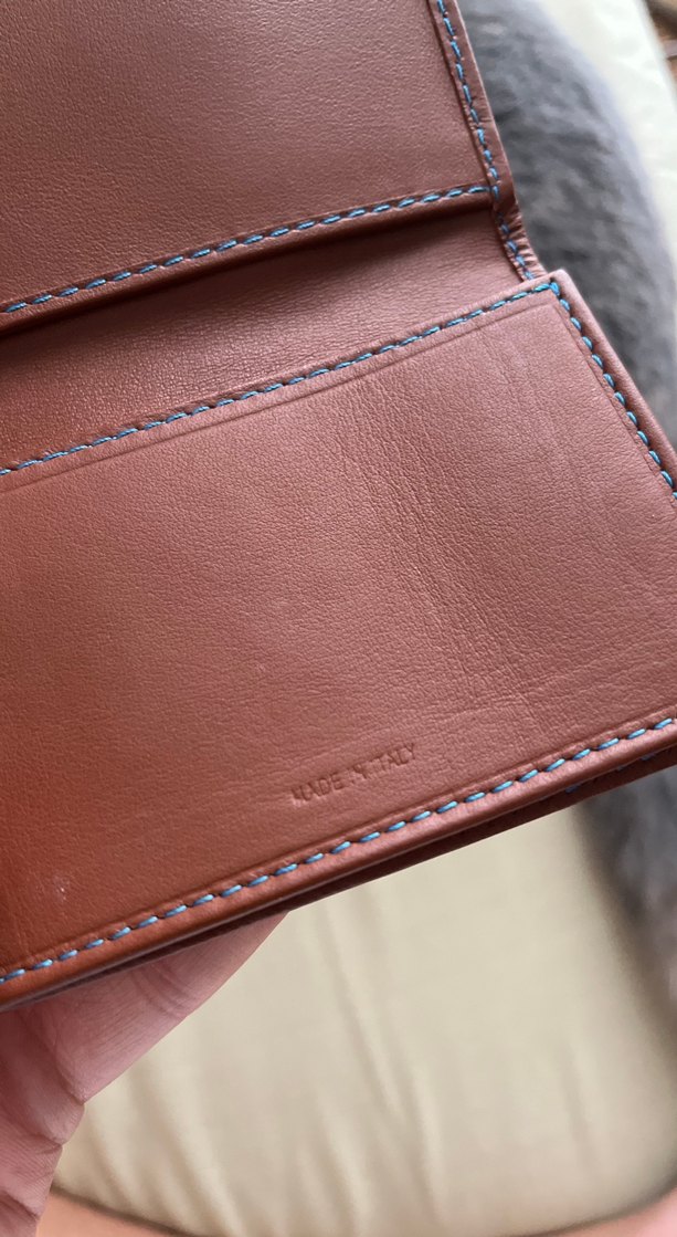 Bej Deri Erkek Cüzdanı - Panerai - Görsel 2