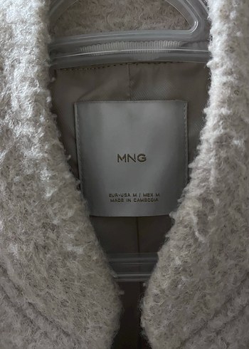 Bej mango ceket - Görsel 2