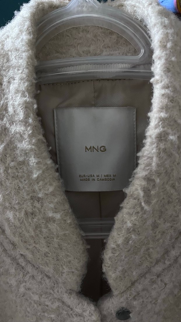 Bej mango ceket - Görsel 2