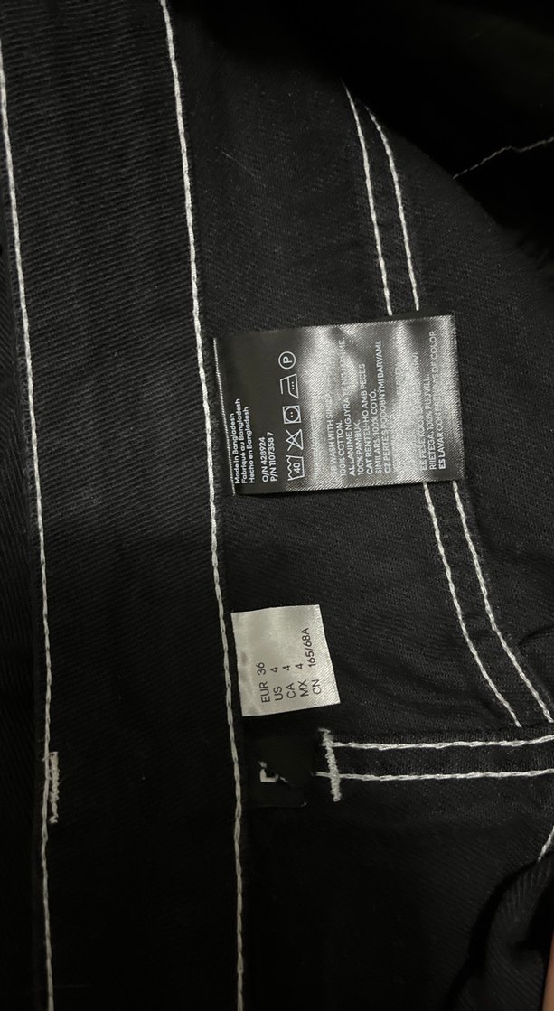 H&M Kadın Denim Pantolon - Görsel 2