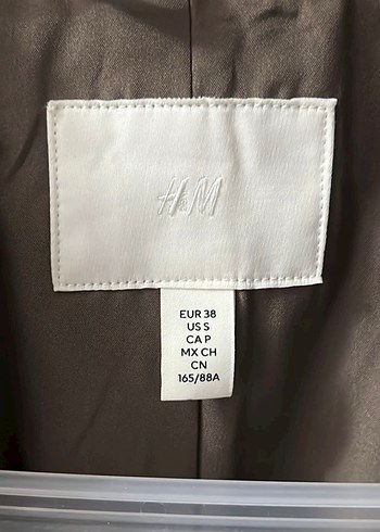 Vizn H&M uzun kaban - Görsel 2