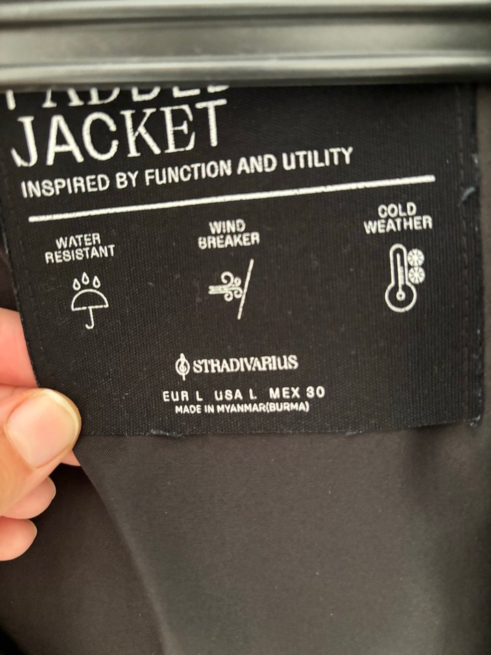 Kadın Siyah Deri Düğmeli Ceket - Görsel 5