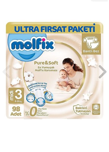 Molfix 3 Beden: 4-9 kg