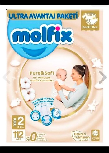 Molfix 2 Beden: 3-6 kg