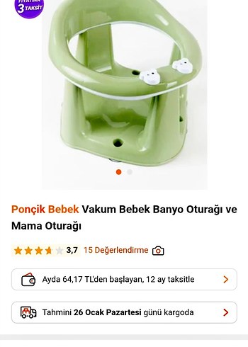 Bebek Mama ve Banyo Oturağı - Görsel 6