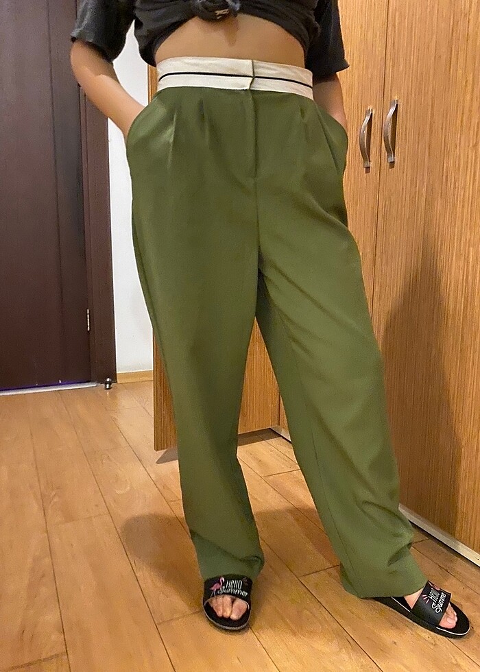 Trendyol milla kumaş pantolon - Görsel 2