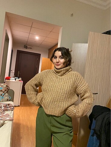 m Beden Eyyo butik örme kazak