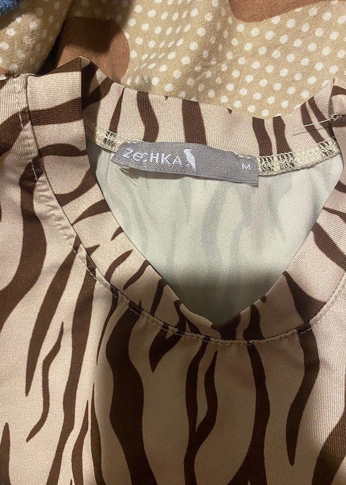 Zechka bağlamalı bluz - Görsel 2