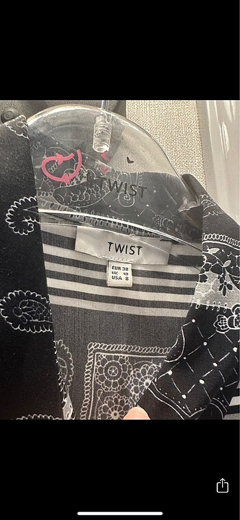 38 Beden Twist 38 beden gömlek elbise