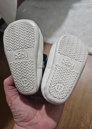 Lacivert Erkek Bebek İlk Adım Ayakkabısı - Görsel 3