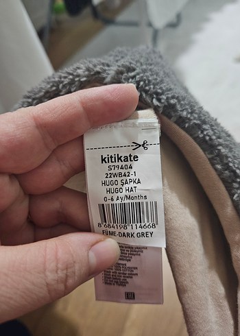 erkek bebek kulaklı şapka - Görsel 3